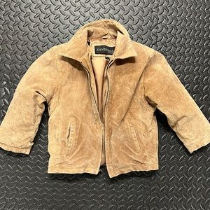 Tan suede jacket